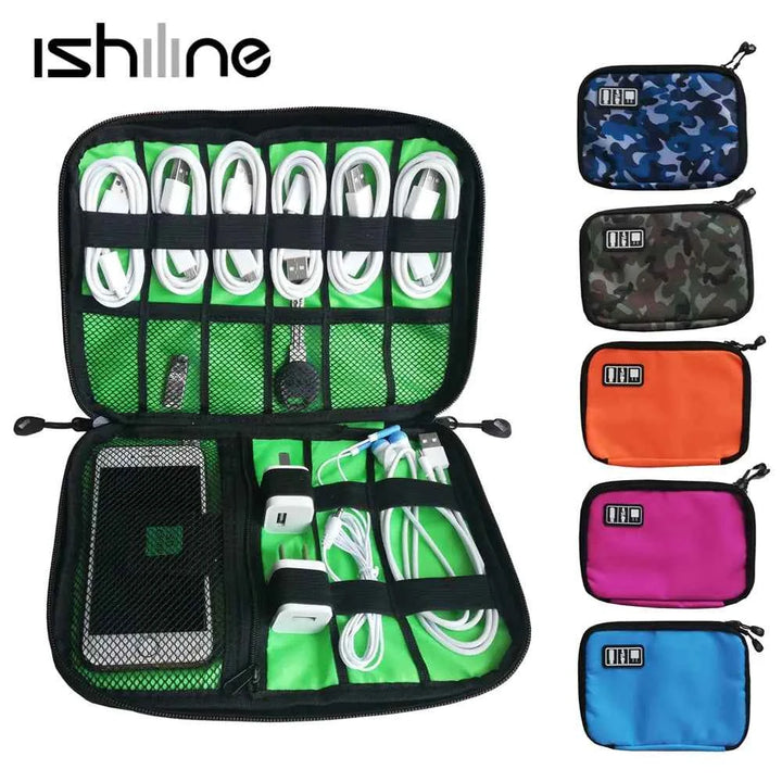 Cable Organizer Travel Bag for Digital Accessories
