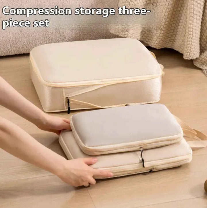 Travel Compression Packing Cube Set (3-Piece)