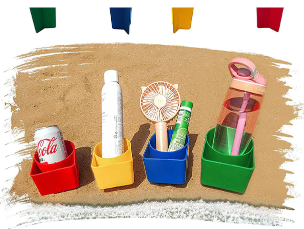 Outdoor Beach Canopy Cup & Phone Holder