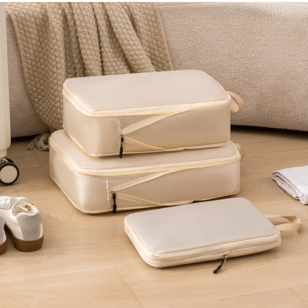 Travel Compression Packing Cube Set (3-Piece)