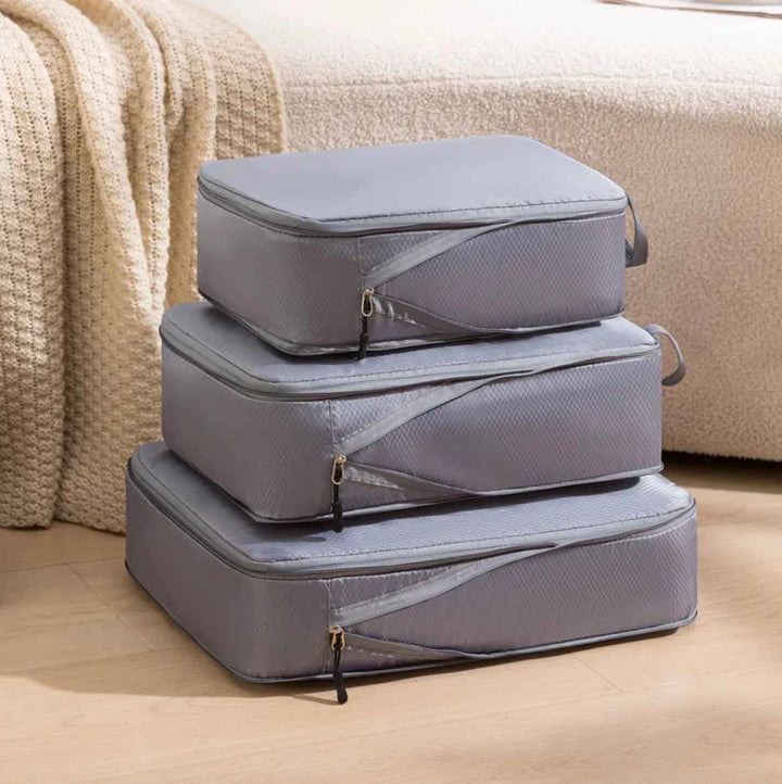 Travel Compression Packing Cube Set (3-Piece)